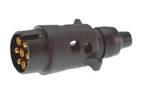 PVC Stecker 7 polig PKW / Anhängerstecker Anhänger Beleuchtung Trailer
