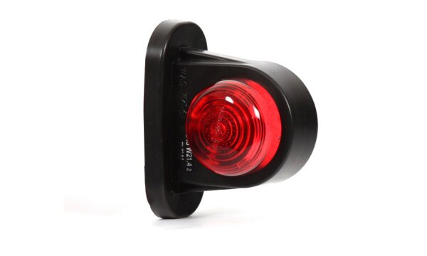 Umriss Positions Leuchte Vorne Hinten ROT / WEIß 97mm x 78mm E20 LKW Anhänger