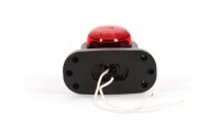 Umriss Positions Leuchte Vorne Hinten ROT / WEIß 97mm x 78mm E20 LKW Anhänger