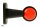 Umriss Positions Leuchte Vorne Hinten ROT WEIß 135mm x 89mm E20 LKW Halterung