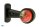 Umriss Positions Leuchte Vorne Hinten ROT WEIß 135mm x 89mm E20 LKW Halterung
