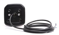 LED Rückleuchte (L/R) 108 x 102mm (3 Funktionen) LKW Anhänger Wohnwagen +Kabel