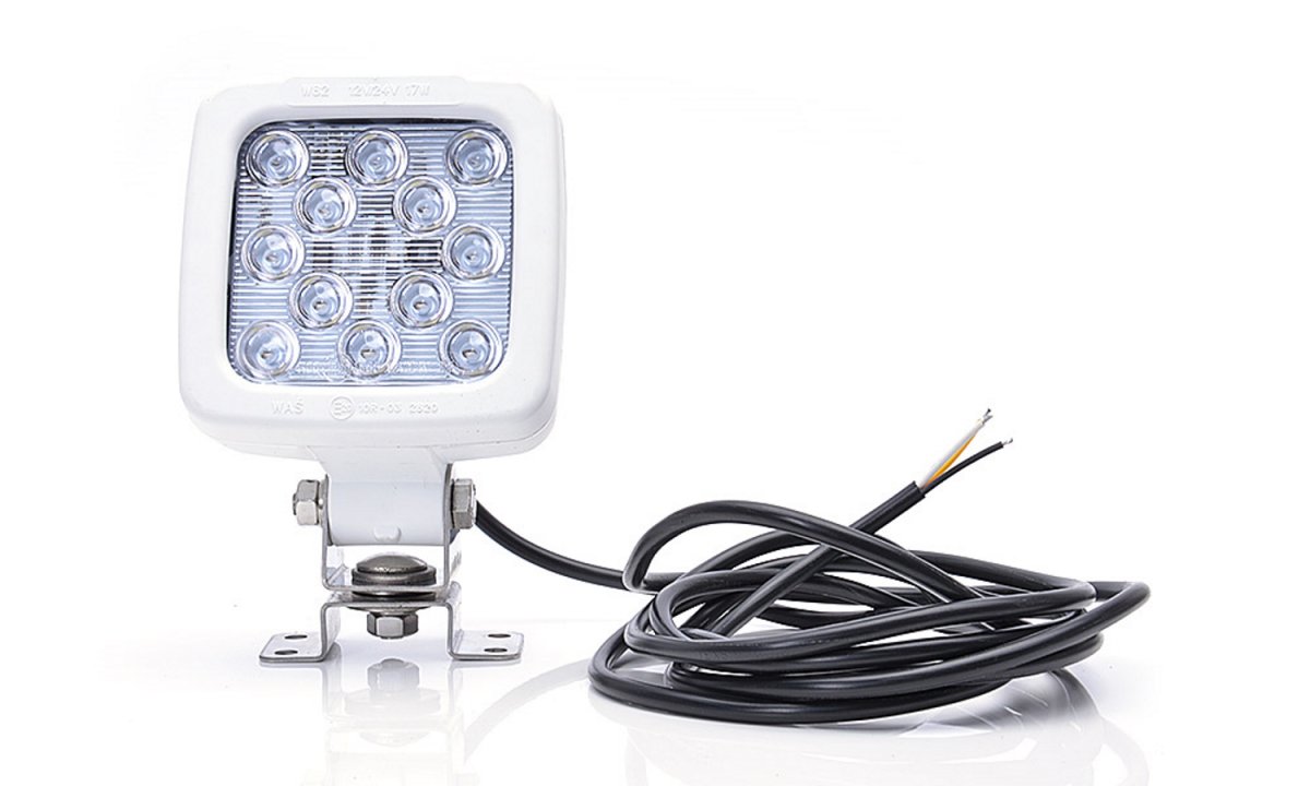 LED Arbeitsscheinwerfer + Rückfahrleuchte mit Montagefuß mit Schalter,  79,00 €