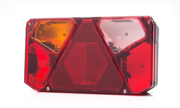 Rückleuchte Heckleuchte (LINKS) 6 Funktionen 242mm x 134mm Kennzeichenleuchte