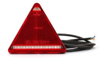 Multifunktionale Heckleuchte 12V/24V LED (RECHTS) Dreieck mit ( 6 funktionen)