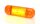 LED Umrissleuchte seitliche Begrenzungsleuchte 83,8 x 24,2mm 12V 24V E20 ORANGE