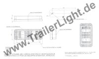 LED Rückfahrleuchte 12V 24V LKW PKW Anhänger Leuchte 107,4 x 46,7 x 23mm