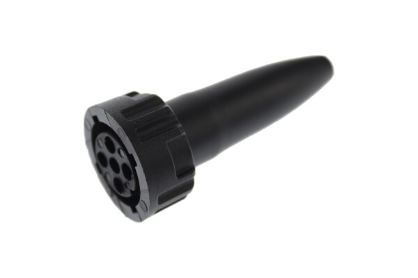 5 PIN Bajonett Stecker 5 Adern für Anhänger Rückleuchten Stecker Buchse Tülle für 2 Kabel
