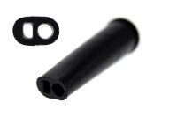 5 PIN Bajonett Stecker 5 Adern für Anhänger Rückleuchten Stecker Buchse Tülle für 2 Kabel