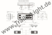 Multifunktionale Heckleuchte LED 12V24V (L/R) mit 5 Funktionen Lauflichtblinker
