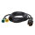 Kabelsatz 5m mit Stecker 7-polig und 2x Steckverbinder 5-polig