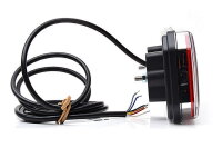 LED Rückleuchte (L/R) Blinker Lauflicht (6 Funktionen) 236 x 104mm LKW Anhänger