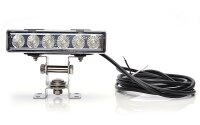 LED Arbeitsscheinwerfer 146,5 x 33 mm 12V 24V 1000Lumen + Halterung Drehbar E20