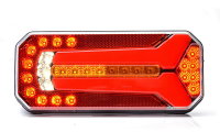 LED Rückleuchte L/R Blinker Lauflicht (6 Funktionen) 236 x 104mm LKW Anhänger W7