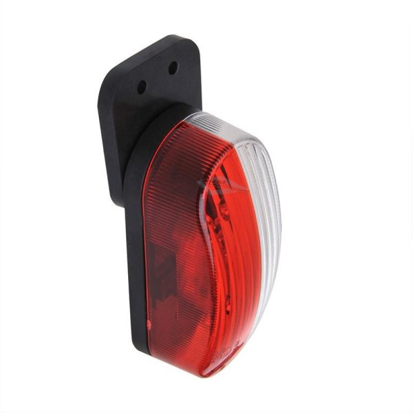 Umrissleuchte LED 12v Begrenzungsleuchte rot/weiß 98x42x38 mm, 12