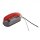 LED Umrissleuchte Begrenzungsleuchte ROT / WEIß 98 x 42 x 38 mm mit Gummipendel
