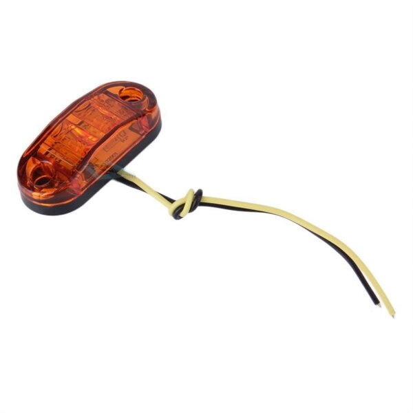 Seitenmarkierungs Leuchte LED Positionsleuchte 65 x 28mm Positionsleuchte ORANGE