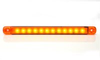LED Umrissleuchte (238 x 20,6 x 10,4mm) Extra Dünn Begrenzungsleuchte  GELB